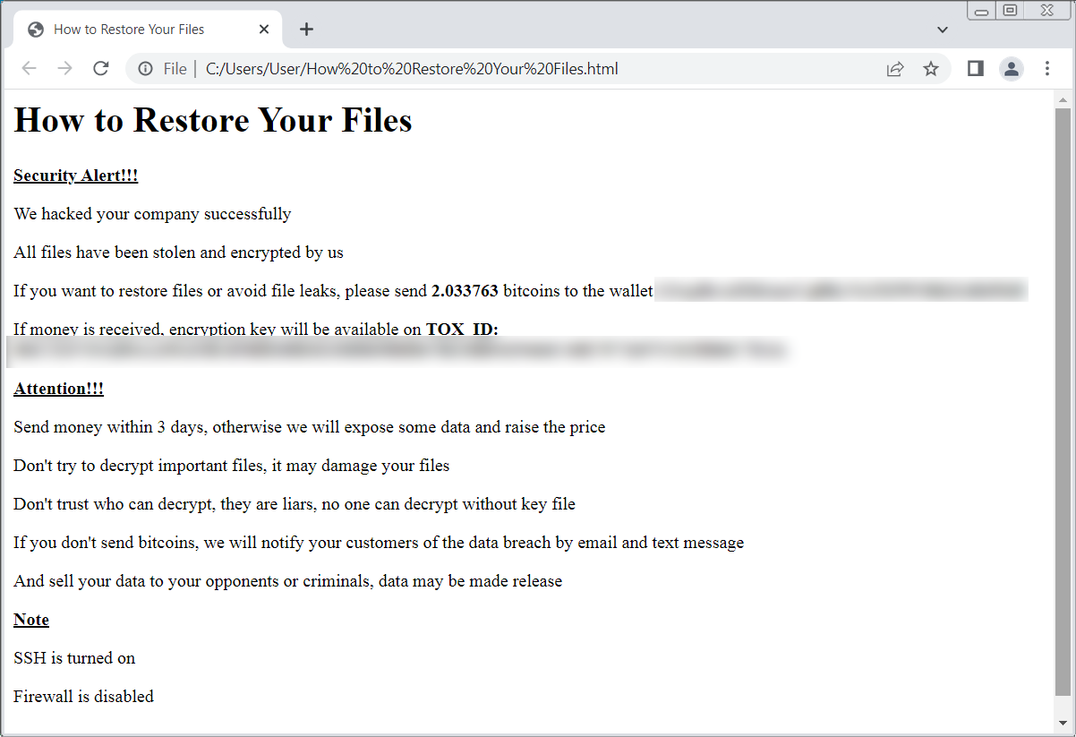 Ransomware ESXiArgs